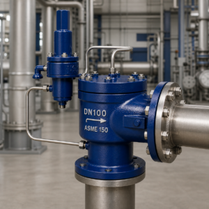 pilot operated safety valve